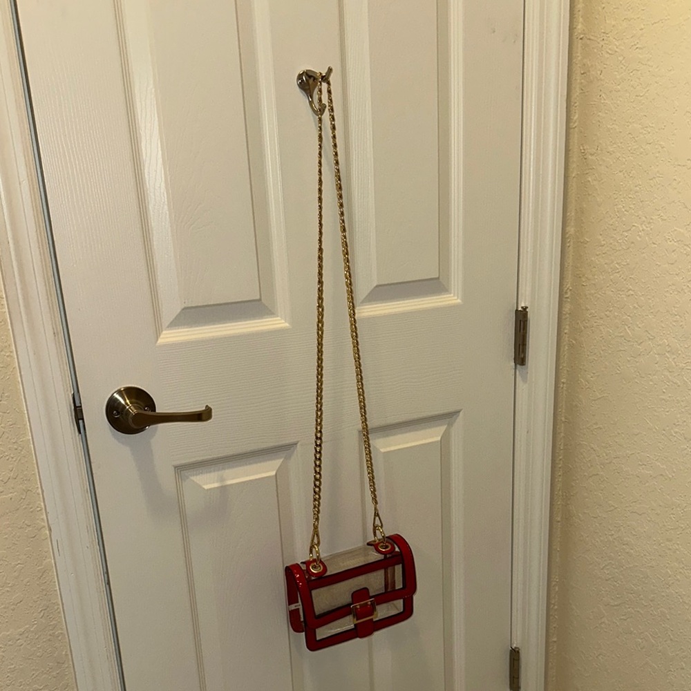 Stylish Red Crossbody Bag